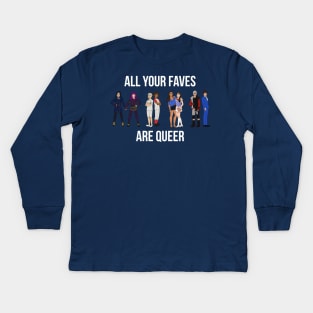 All Your Faves Kids Long Sleeve T-Shirt